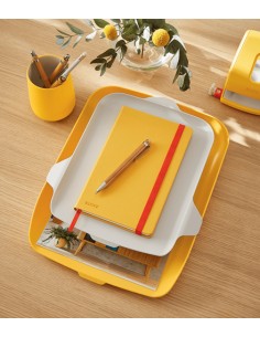 52590019 bandeja de escritorio/organizador Poliestireno (PS) Amarillo 2