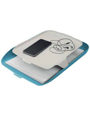 52590061 bandeja de escritorio/organizador Poliestireno (PS) Azul