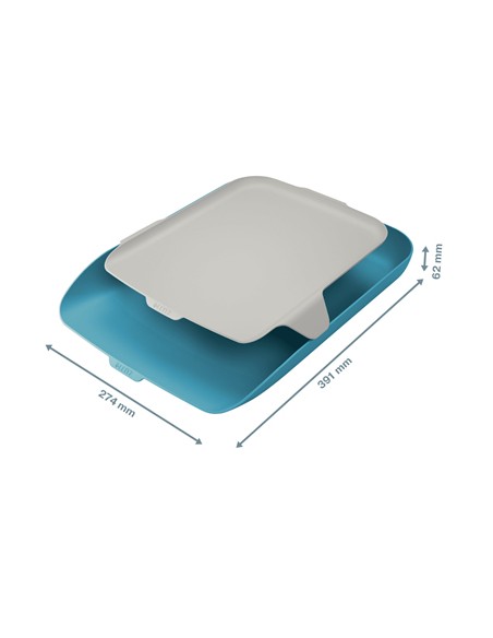 52590061 bandeja de escritorio/organizador Poliestireno (PS) Azul