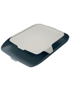 52590089 bandeja de escritorio/organizador Poliestireno (PS) Negro