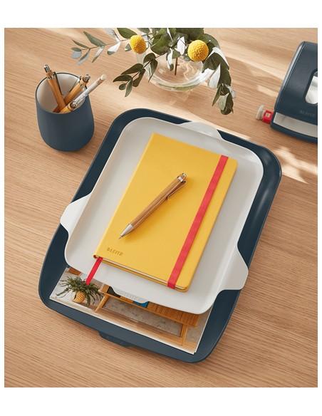 52590089 bandeja de escritorio/organizador Poliestireno (PS) Negro