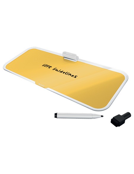 52690019 protector de escritorio Vidrio Amarillo