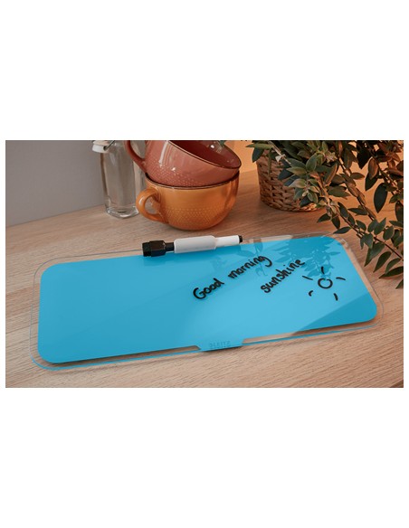 52690061 protector de escritorio Vidrio Azul