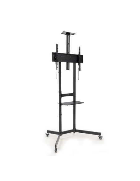 NEFERTITI Soporte de suelo con Ruedas para pantallas de 37-70, Negro