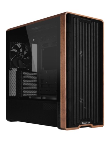 Lancool 217 Midi Tower Negro, Madera