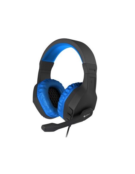 Argon 200 Auriculares Alámbrico Diadema Juego Negro, Azul