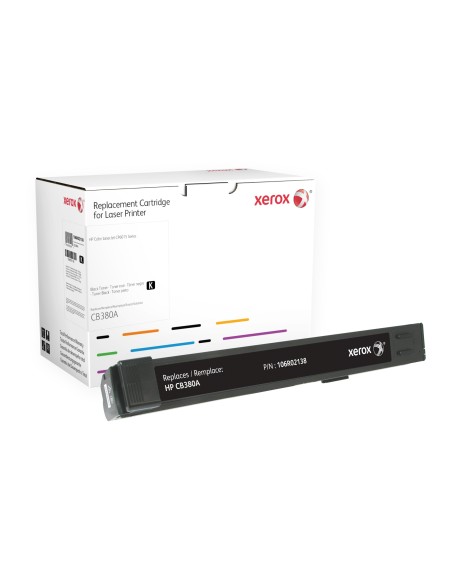 Cartucho de tóner negro. Equivalente a HP CB380A. Compatible con HP Colour LaserJet CP6015