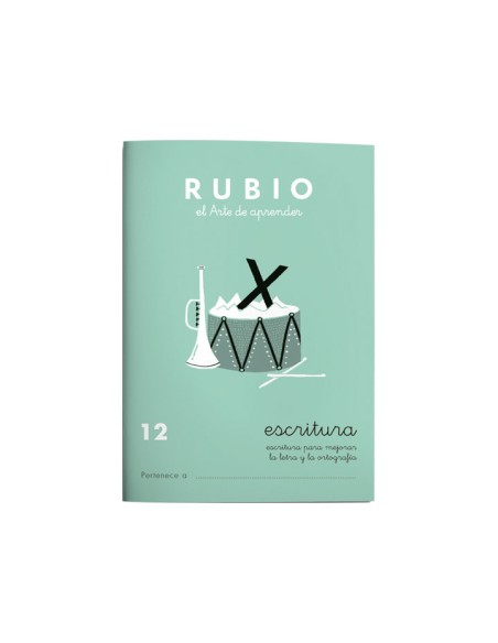 CUADERNO RUBIO A5 ESCRITURA 12 - Pack de 10 unidades