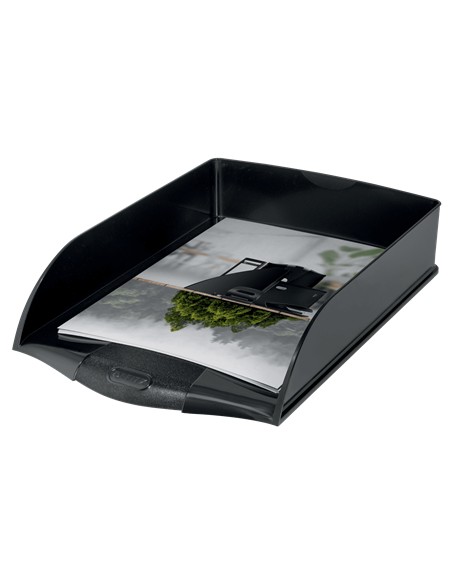 53240095 bandeja de escritorio/organizador Poliestireno (PS) Negro