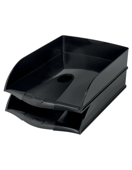 53240095 bandeja de escritorio/organizador Poliestireno (PS) Negro