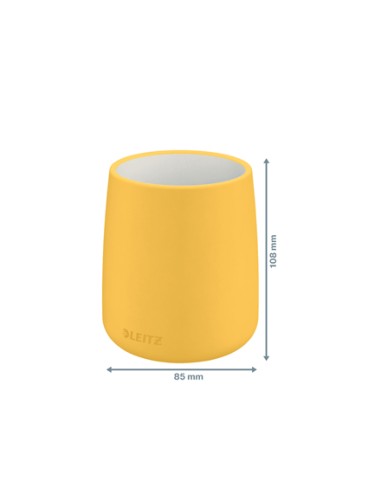 53290019 porta lápices Cerámico Amarillo