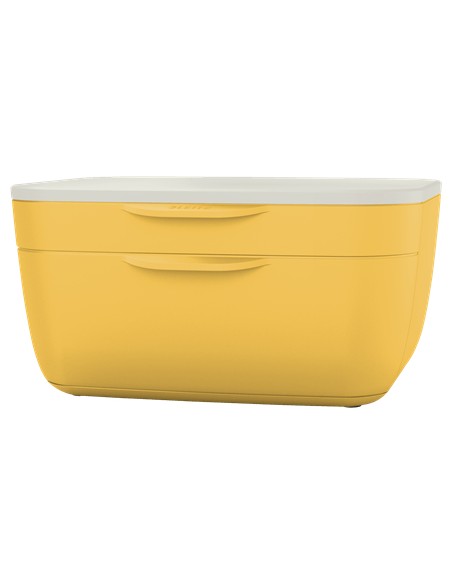 53570019 bandeja de escritorio/organizador Poliestireno (PS) Blanco, Amarillo