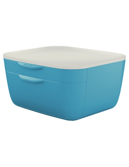 53570061 bandeja de escritorio/organizador Poliestireno (PS) Azul, Blanco