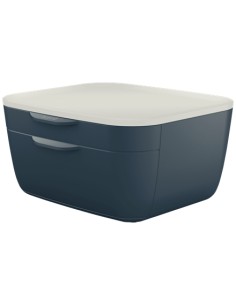 53570089 bandeja de escritorio/organizador Poliestireno (PS) Negro, Blanco