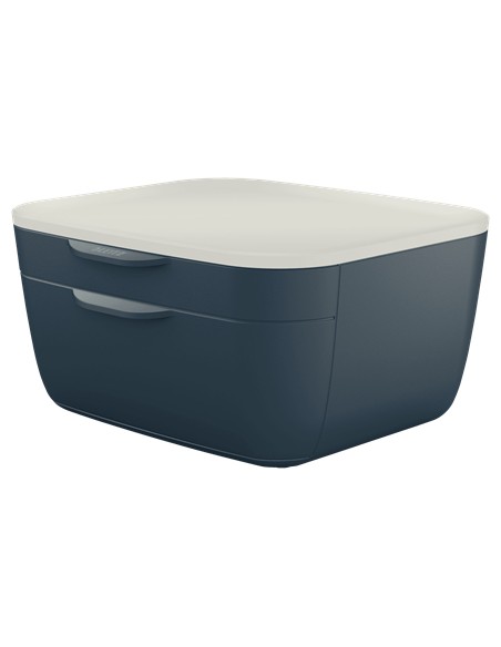 53570089 bandeja de escritorio/organizador Poliestireno (PS) Negro, Blanco