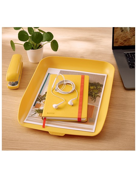 53580019 bandeja de escritorio/organizador Poliestireno (PS) Amarillo