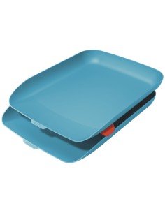 53581061 bandeja de escritorio/organizador Poliestireno (PS) Azul