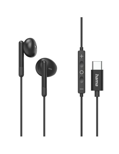 Classy Auriculares Alámbrico Dentro de oído Llamadas/Música USB Tipo C Negro