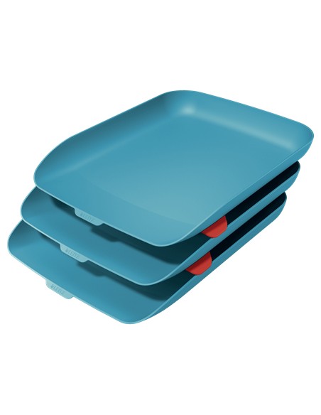 53582061 bandeja de escritorio/organizador Poliestireno (PS) Azul