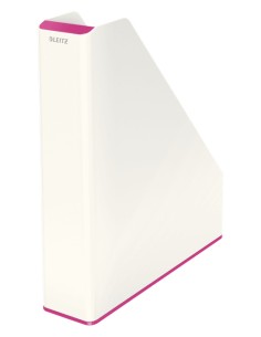 53621023 archivador organizador Poliestireno Rosa, Blanco