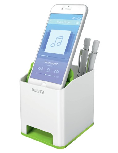 53631054 porta lápices Poliestireno (PS) Verde, Blanco