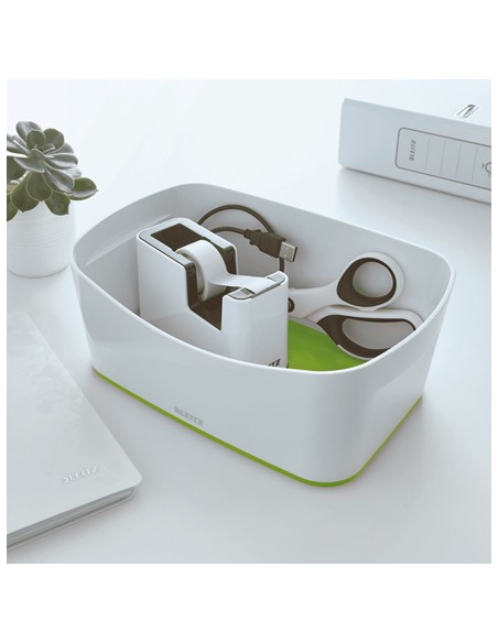 53641054 cinta adhesiva Poliestireno (PS) Verde, Blanco