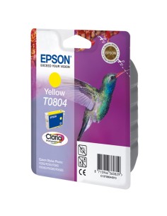 Hummingbird Singlepack Yellow T0804 Claria Photographic Ink