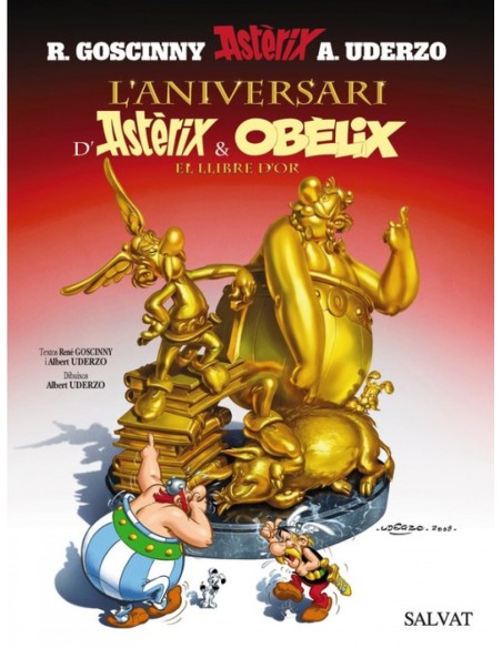 L aniversari d Asterix i Obelix El llibre d or
