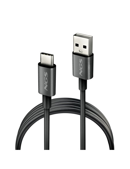 ZYRO-AC cable USB USB 2.0 1 m USB A USB C Negro