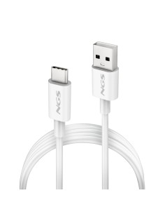 ZYRO-AC cable USB USB 2.0 1 m USB A USB C Blanco