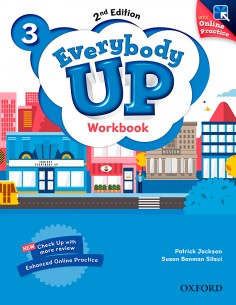 Everybody Up 2nd Edition 3 Workbook with Online Practice