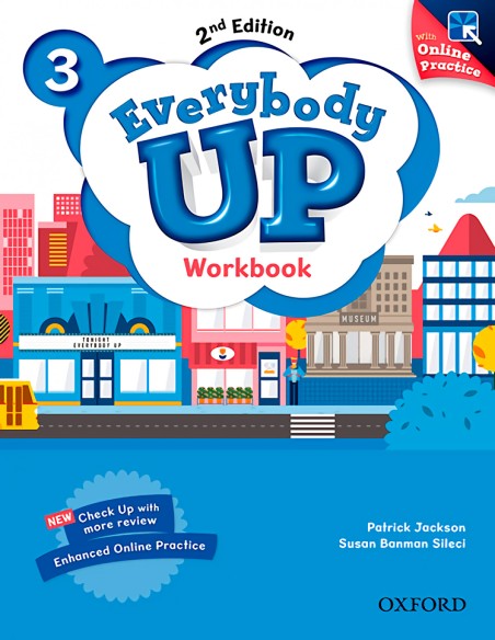 Everybody Up 2nd Edition 3 Workbook with Online Practice