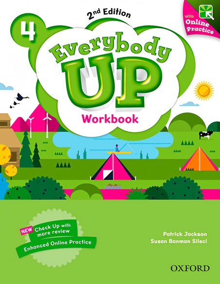 Everybody Up 2nd Edition 4 Workbook with Online Practice