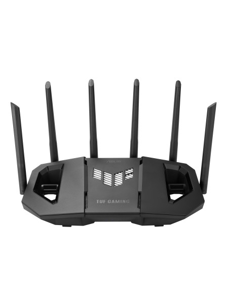 90IG0A30-MO9C00 router inalámbrico 2.5 Gigabit Ethernet Tribanda (2.4 GHz / 5 GHz / 6 GHz) Negro