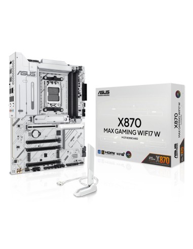 X870 MAX GAMING WIFI7 W AMD X870 Zócalo AM5 ATX