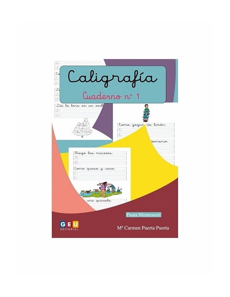 Caligrafia pauta montessori