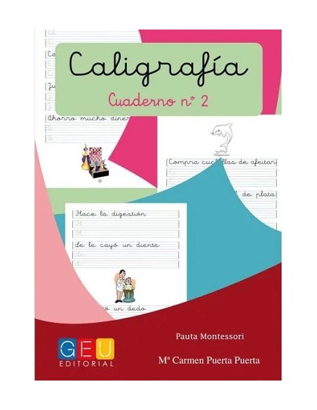 Caligrafia pauta montessori