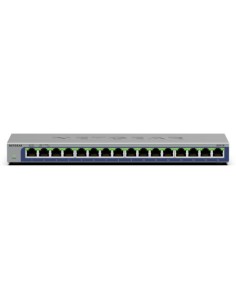 GS116 No administrado L2 Gigabit Ethernet (10/100/1000) Negro