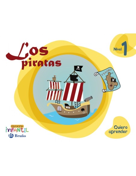 quiero aprender 1 los piratas 3 anos Educacion infantil