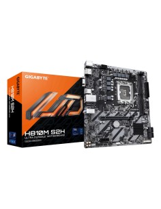 H810M S2H Placa base - Procesadores Intel Core Ultra (Serie 2), VRM de 4+1+2 fases, hasta 6400 MHz DDR5, 1xPCIe 4.0 M.2, LAN 1Gb