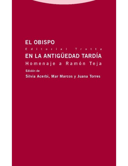 EL OBISPO EN LA ANTIGUEDAD TARDiA