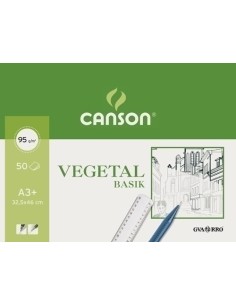 BLOCK DIB.G-C VEGETAL (enc) A3+ 50h