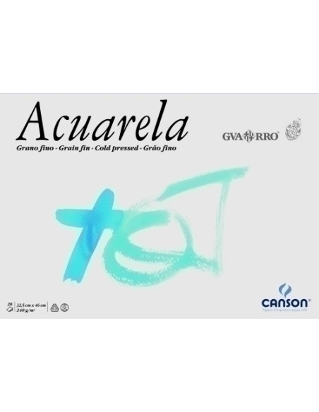 BLOCK DIBUJO GU-CAN ACUARELA A4+ 20h 240 - Pack de 5 unidades