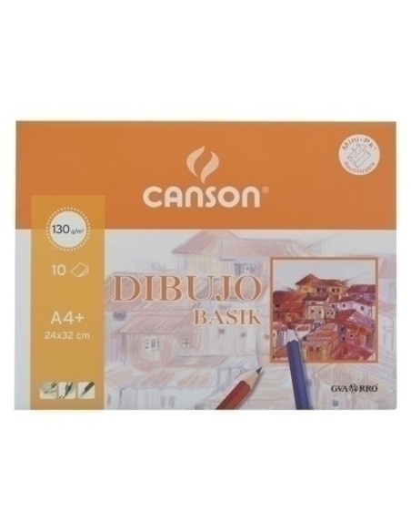 LAMINA G-C DIBUJO BASIK M.PK 10 A4+ LISA