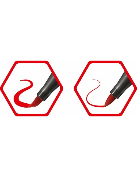 Pen 68 brush ARTY rotulador Colores surtidos 12 pieza(s)