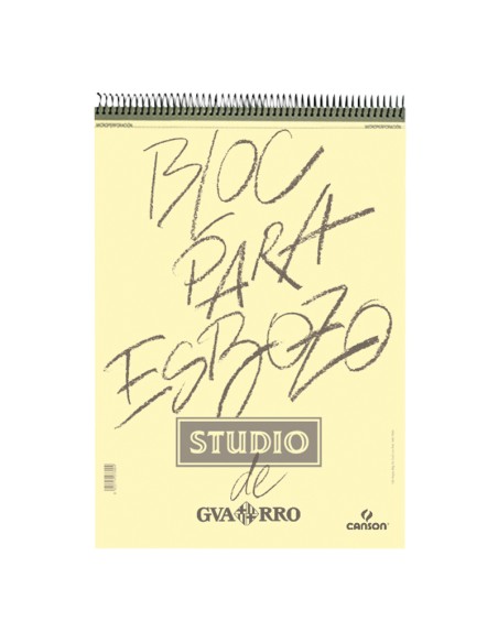 Guarro Esbozo Studio cuaderno y block Beige, Gris A3 100 hojas