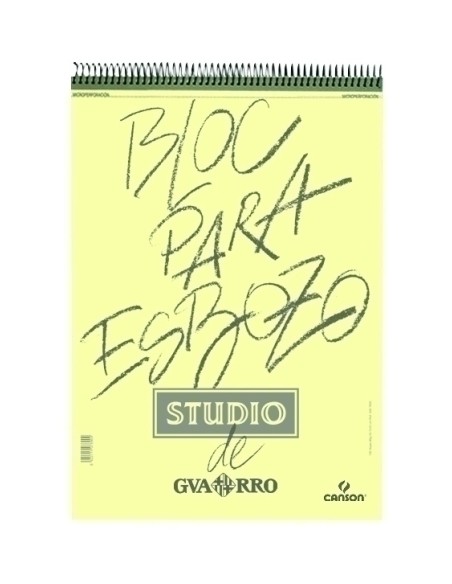 BLOCK DIB.G-C ESBOZO STUD. (esp) A3 100h