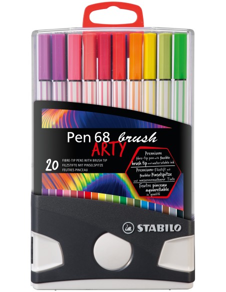 Pen 68 brush ARTY rotulador Colores surtidos 20 pieza(s)