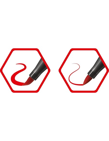 Pen 68 brush rotulador Multicolor 20 pieza(s)