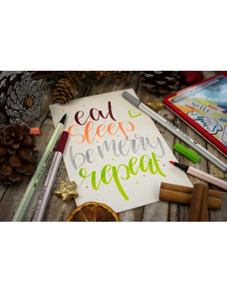 Pen 68 brush rotulador Multicolor 20 pieza(s)